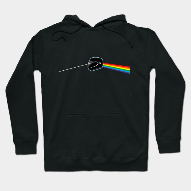 Dark Side of the Motorbike Hoodie by Printadorable